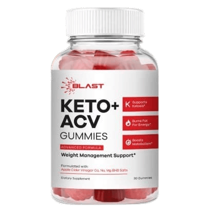 BLAST KETO+ ACV Gummies Bottle
